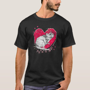 Animal  Pet Owner Rat  Heart Cute Rat T-Shirt