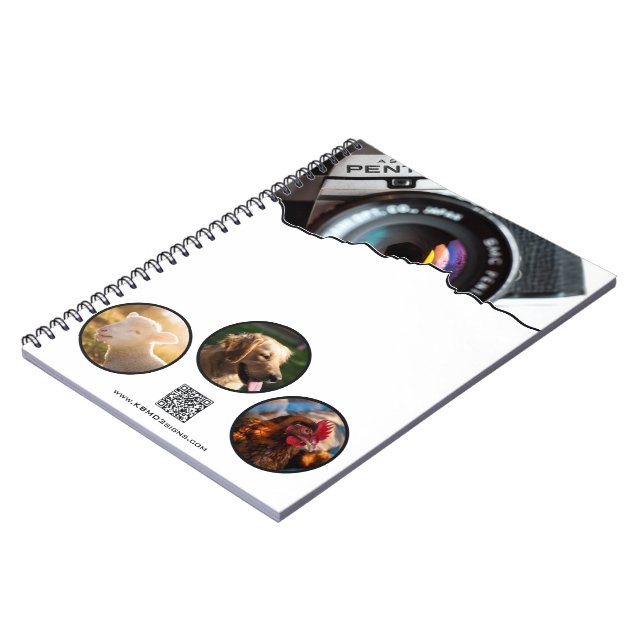 Animal Photography Workshop Notebook (Left Side)