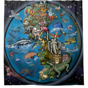 Animal Planet Shower Curtain