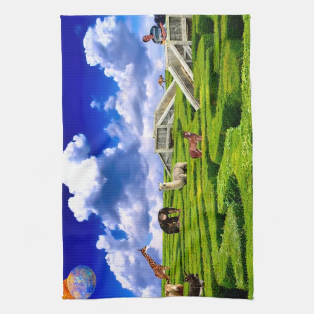 Animal Planet Tea Towel (Vertical)