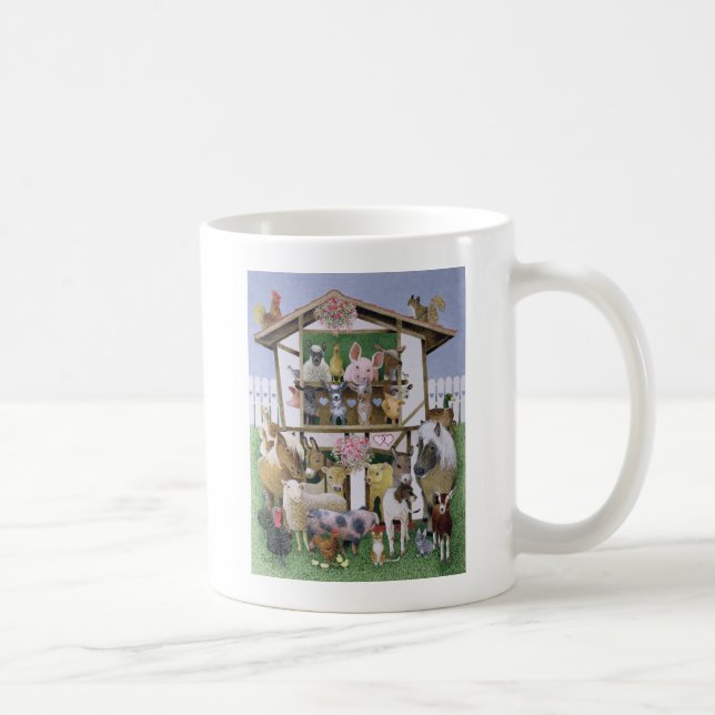 Animal Playhouse Coffee Mug (Right)