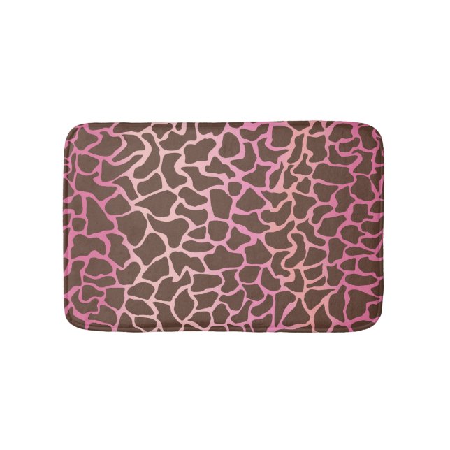 Animal Print Bath Mat (Front)