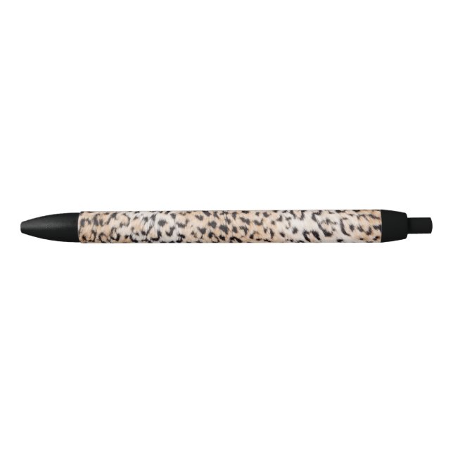 Animal Print Black Ink Pen (Front)