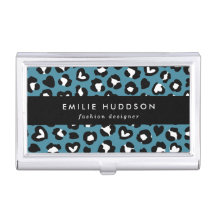 Animal Print, Blue Leopard, Cheetah Spots, Hearts
