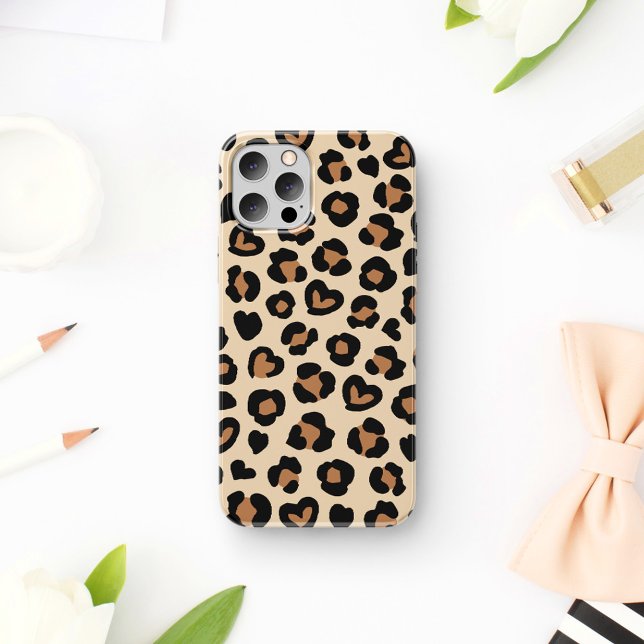 Animal Print, Brown Leopard, Cheetah Spots, Hearts (Creator Uploaded)