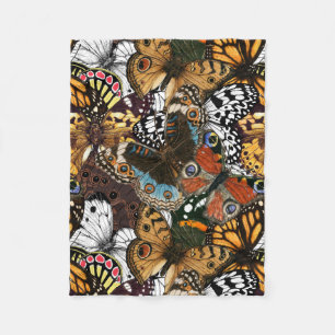 Animal print. Butterfly wings. Fleece Blanket