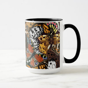 Animal print. Butterfly wings. Mug