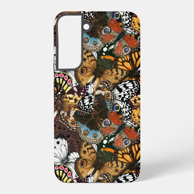 Animal print. Butterfly wings. Samsung Galaxy S22+ Case (Back)