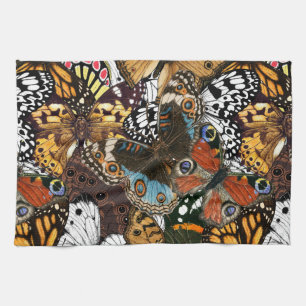 Animal print. Butterfly wings. Tea Towel