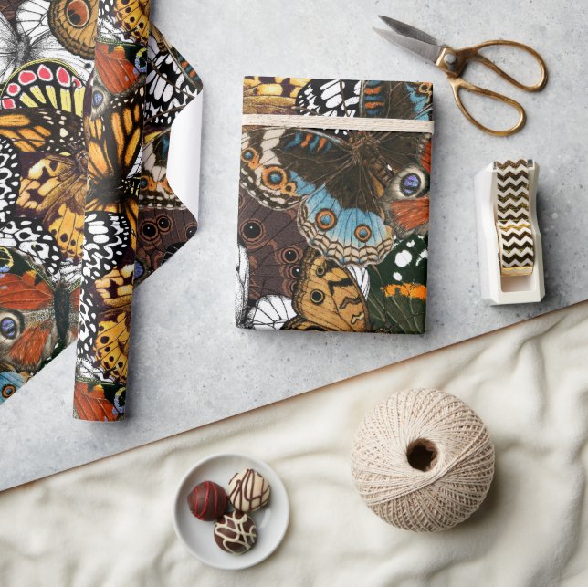 Animal print. Butterfly wings. Wrapping Paper (Crafts)