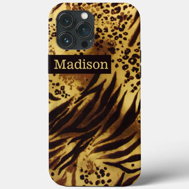 Animal Print Case-Mate iPhone Case (Back)