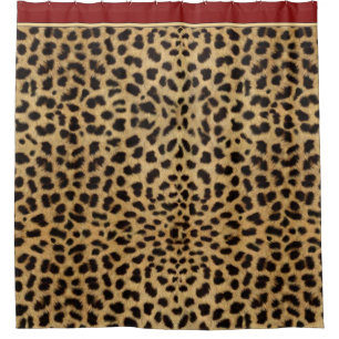 Animal Print Cheetah Shower Curtain