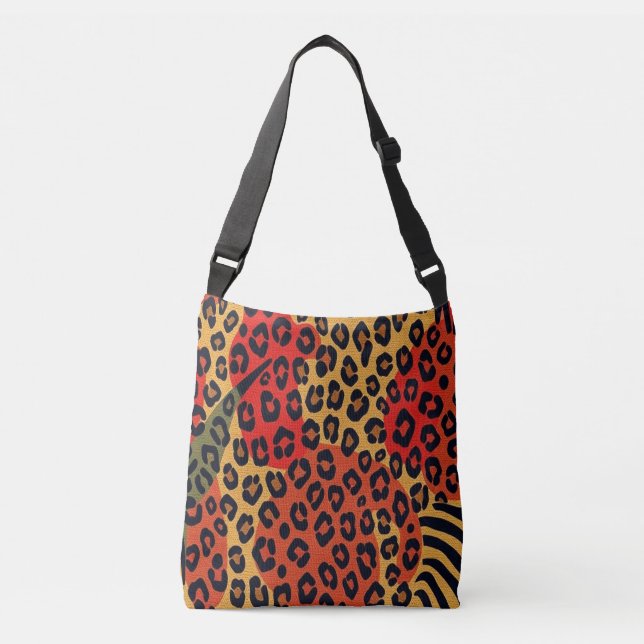 Animal Print  Crossbody Bag (Front)