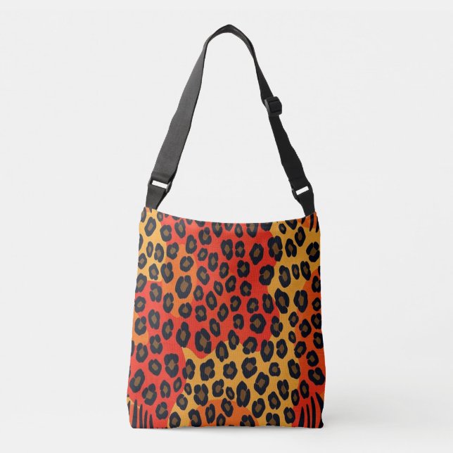 Animal Print  Crossbody Bag (Front)