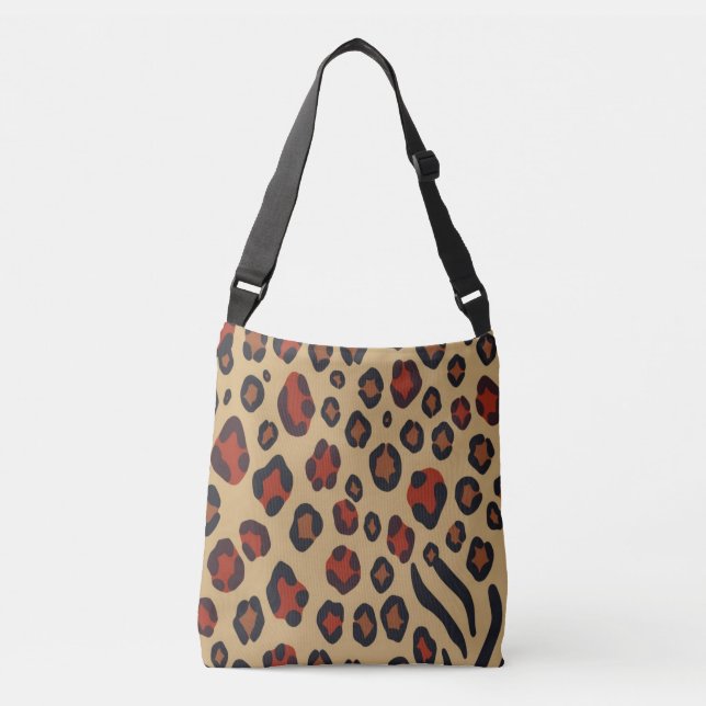 Animal Print  Crossbody Bag (Front)