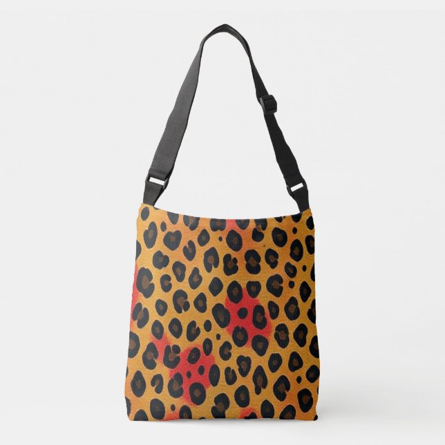 Animal Print  Crossbody Bag (Front)