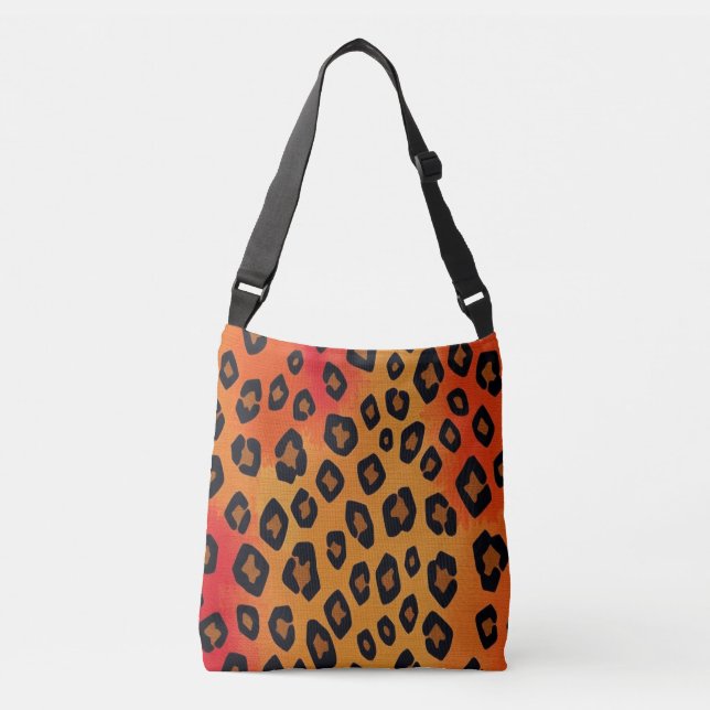 Animal Print  Crossbody Bag (Front)