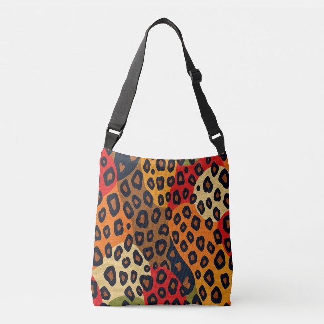 Animal Print  Crossbody Bag (Front)