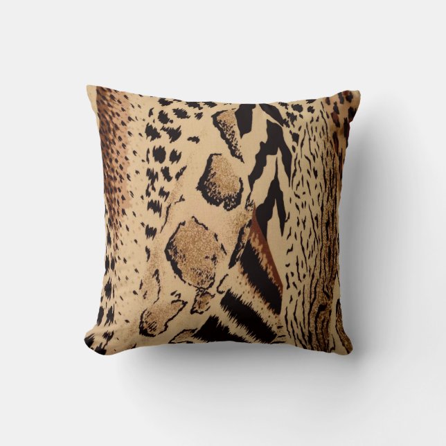 Animal Print Cushion (Front)