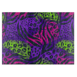 Animal Print Cutting Board
