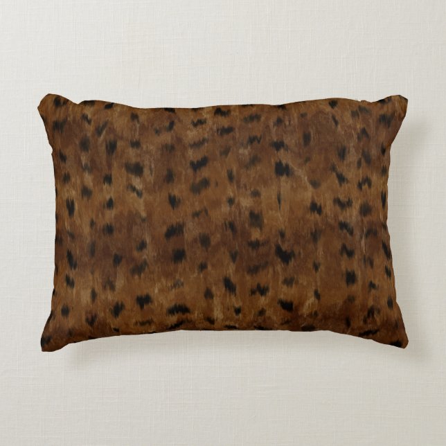 Animal Print Decorative Cushion (Front)