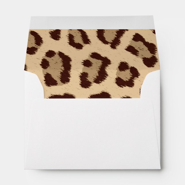 Animal Print Envelope (Back (Bottom))