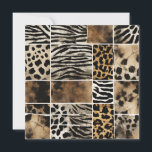 Animal Print - Flat Card<br><div class="desc">Animal Print - Flat Card
Design 01
A perfect little gift!</div>