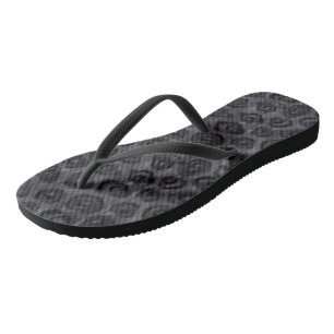 Animal Print Flip Flops