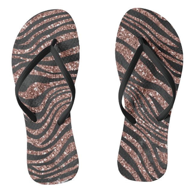 Animal Print Flip Flops (Footbed)