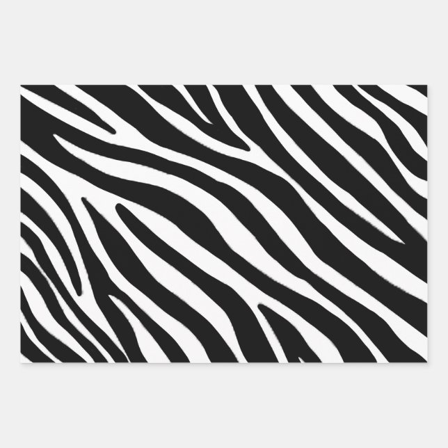 Animal Print Gift Paper Set (Front)