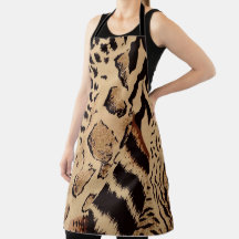 Animal Print Kitchen Apron