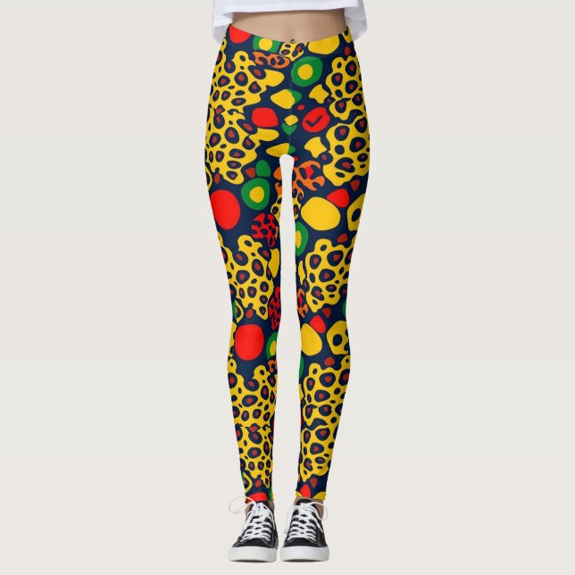 Animal Print Leggings (Front)