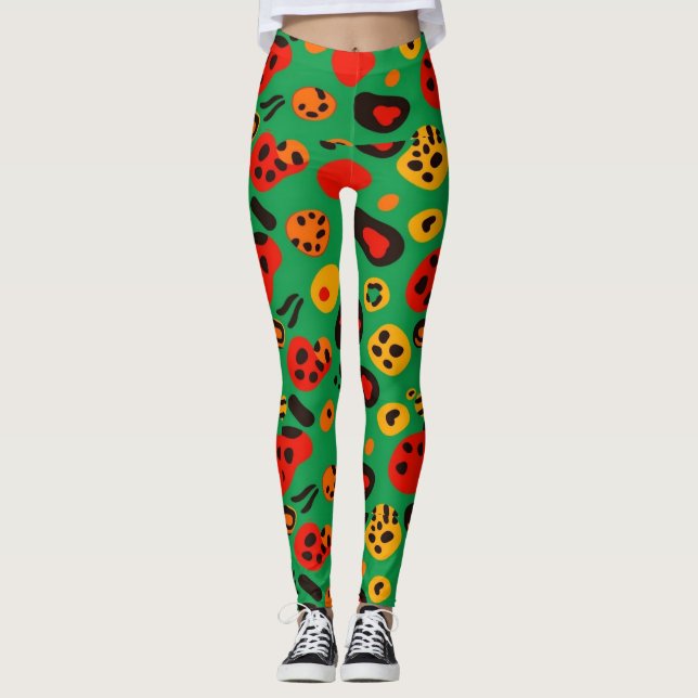 Animal Print Leggings (Front)