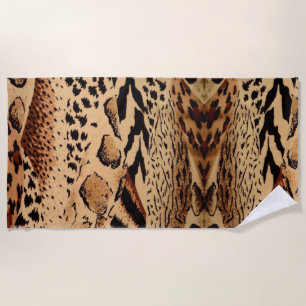 Animal print,leopard,cheetah       beach towel