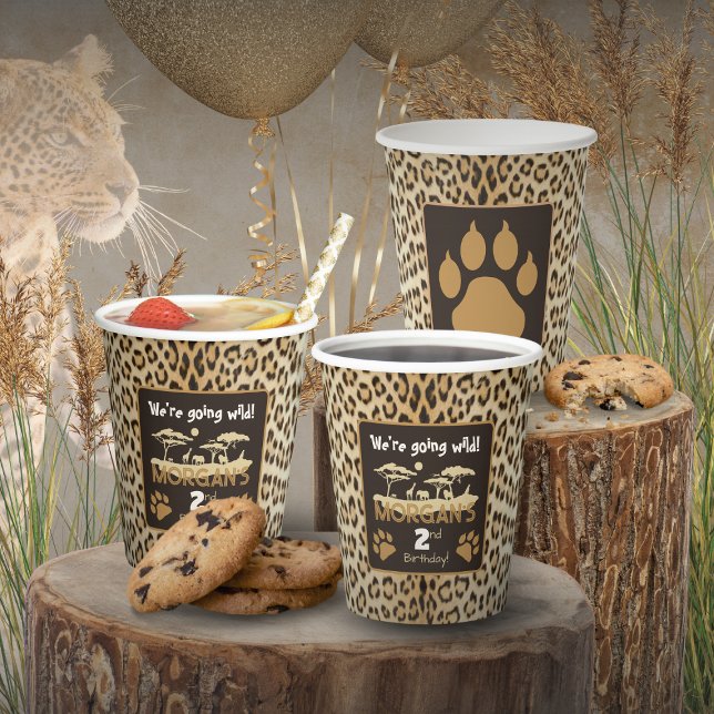 Animal Print Leopard Paper cup (Creator Uploaded)