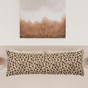 Animal print leopard savannah elegant body cushion