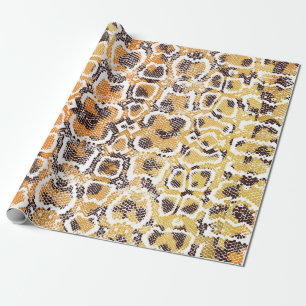Animal print, leopard texture background, snake pa wrapping paper