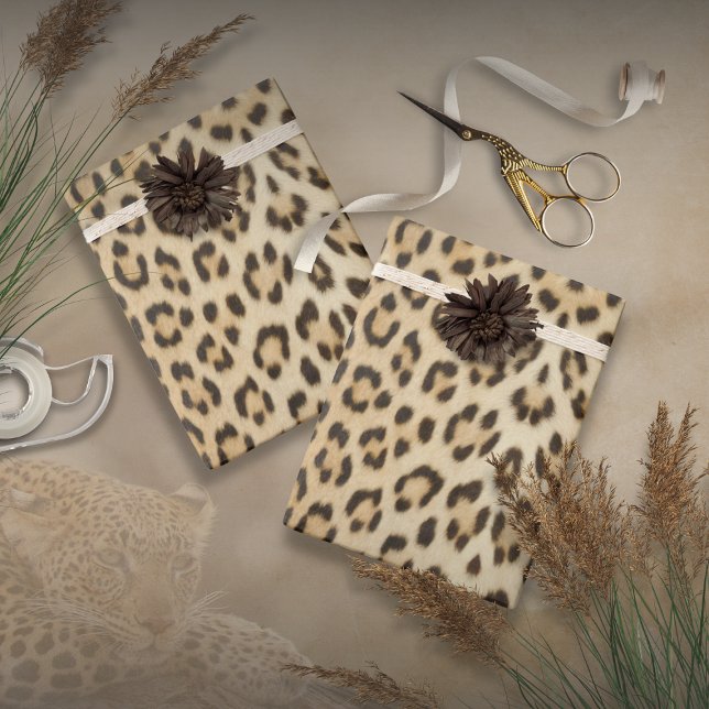 Animal Print Leopard Wrapping Paper (Creator Uploaded)