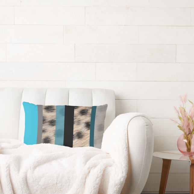 Animal Print Lumbar Cushion (Couch)