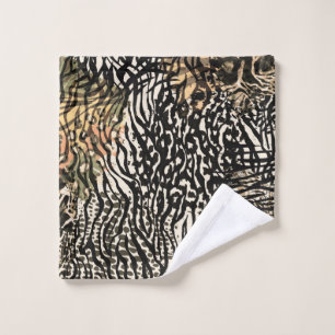Animal print modern Luxury set towel