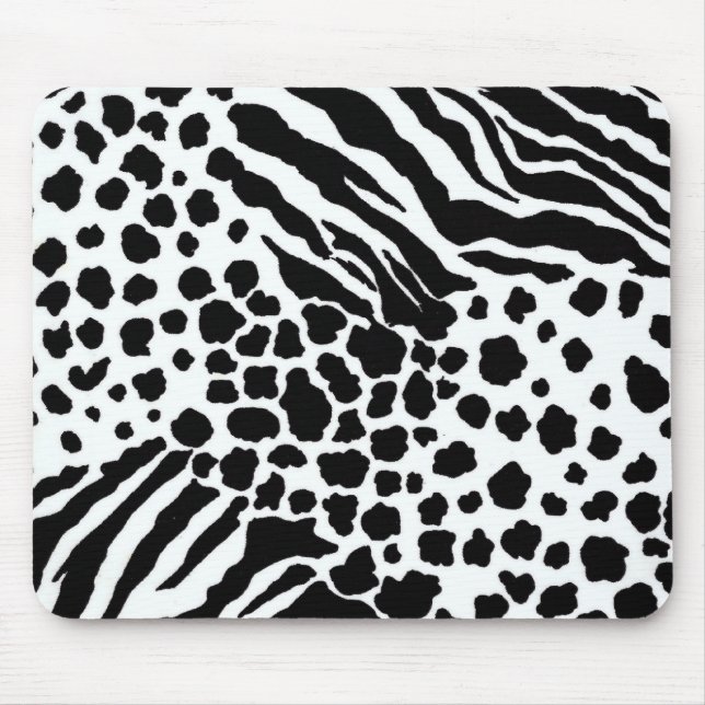 Animal Print Mouse Mat (Front)