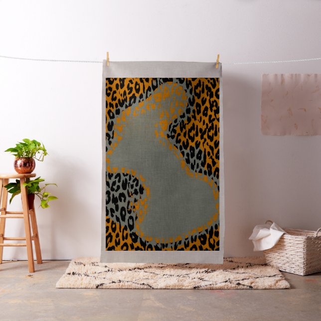 Animal print of leopard #19 fabric (In Situ)