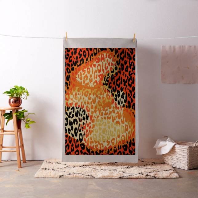 Animal print of leopard #27 fabric (In Situ)