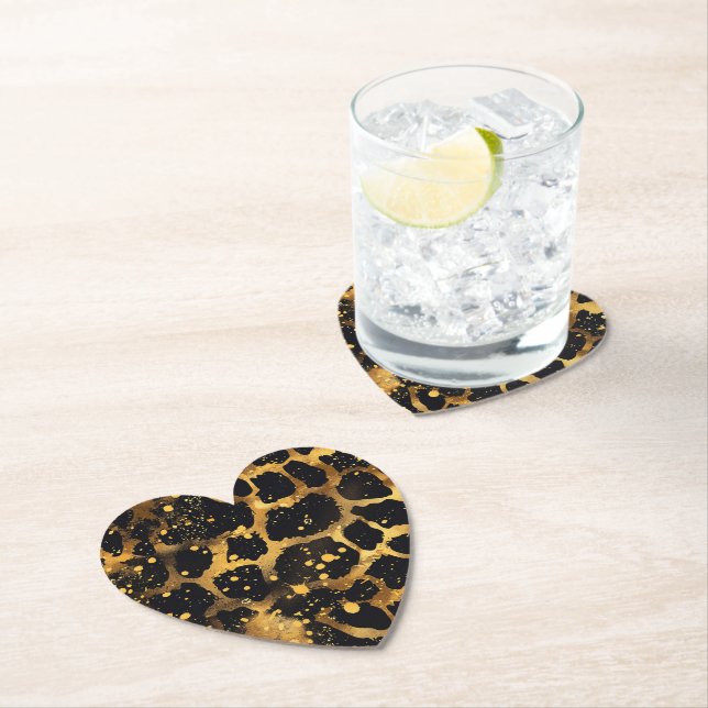 Animal Print  Paper Coaster (Insitu)
