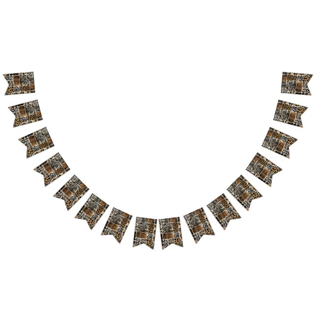 Animal Print - Party Bunting Banner (All)