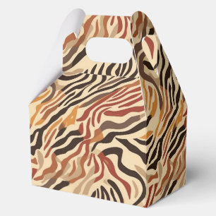 Animal Print Party Favour Box