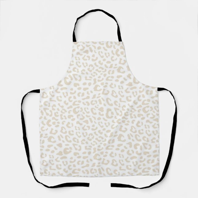 Animal print pattern apron (Front)