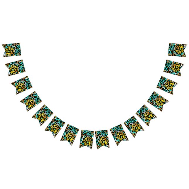 Animal print pattern bunting  (All)