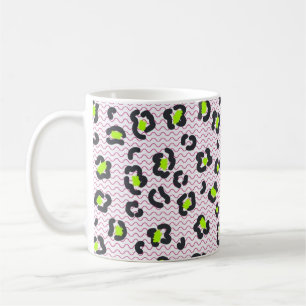 Animal print pattern coffee mug
