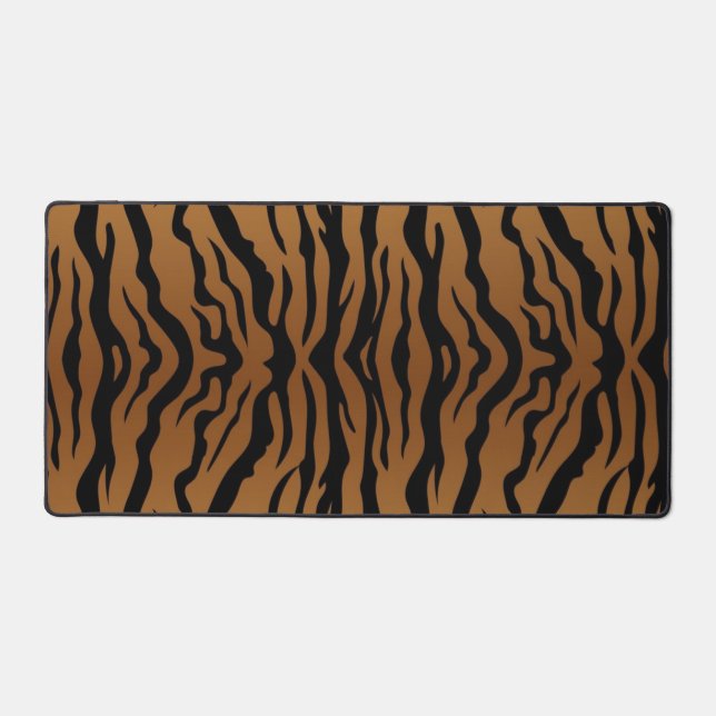 Animal print pattern desk mat (Front)